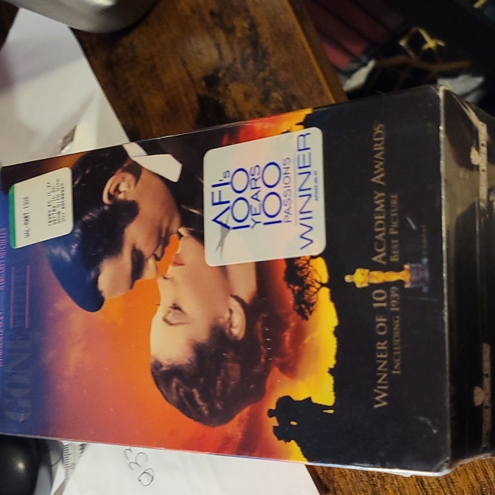 New unopened vhs Gone with the wind